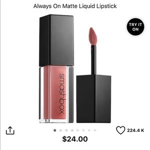 Smashbox liquid lipstick